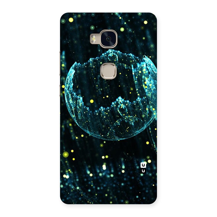 Yellow Rain Back Case for Huawei Honor 5X