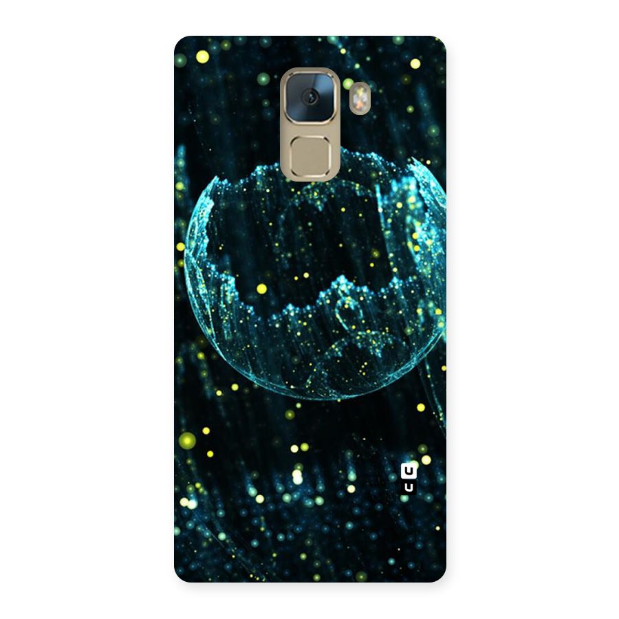 Yellow Rain Back Case for Huawei Honor 7
