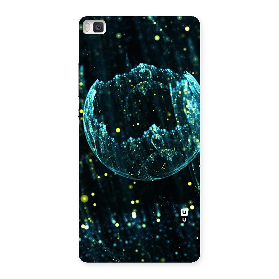Yellow Rain Back Case for Huawei P8