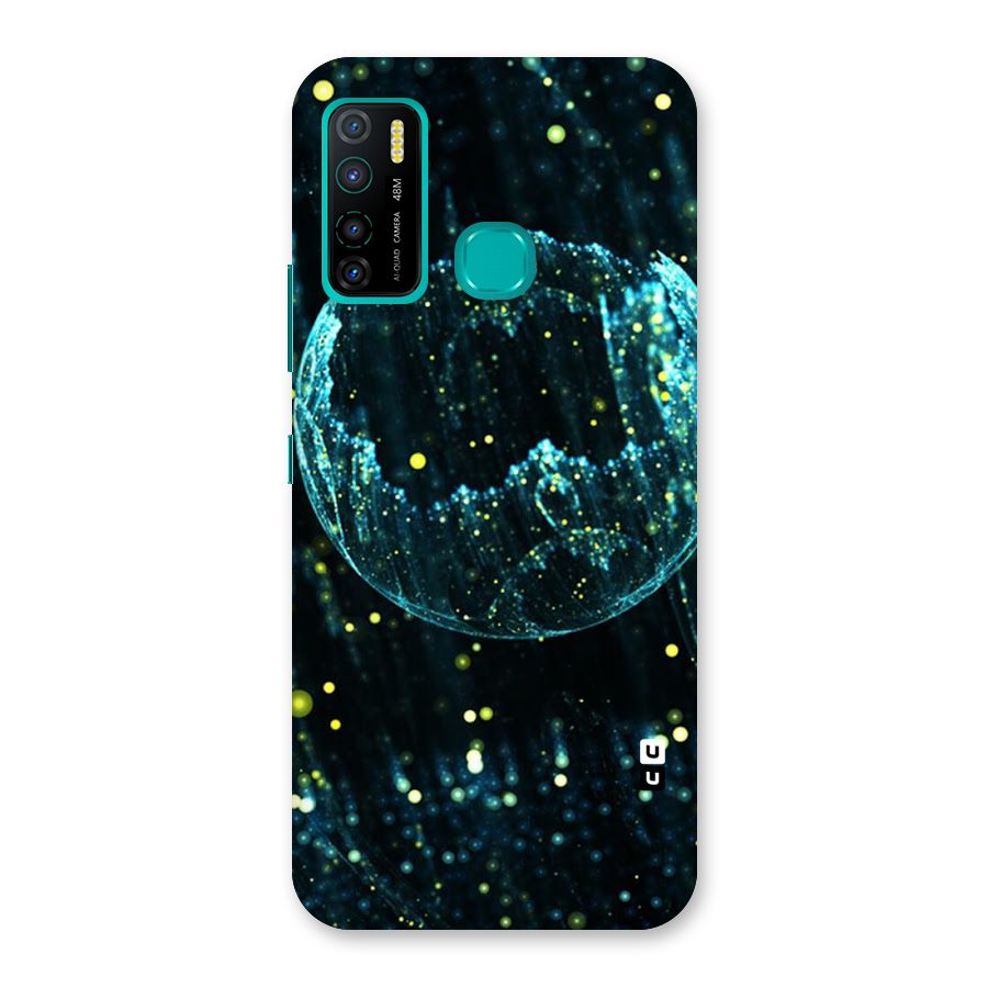 Yellow Rain Back Case for Infinix Hot 9 Pro