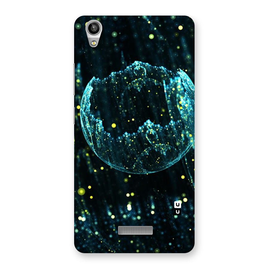 Yellow Rain Back Case for Lava-Pixel-V1