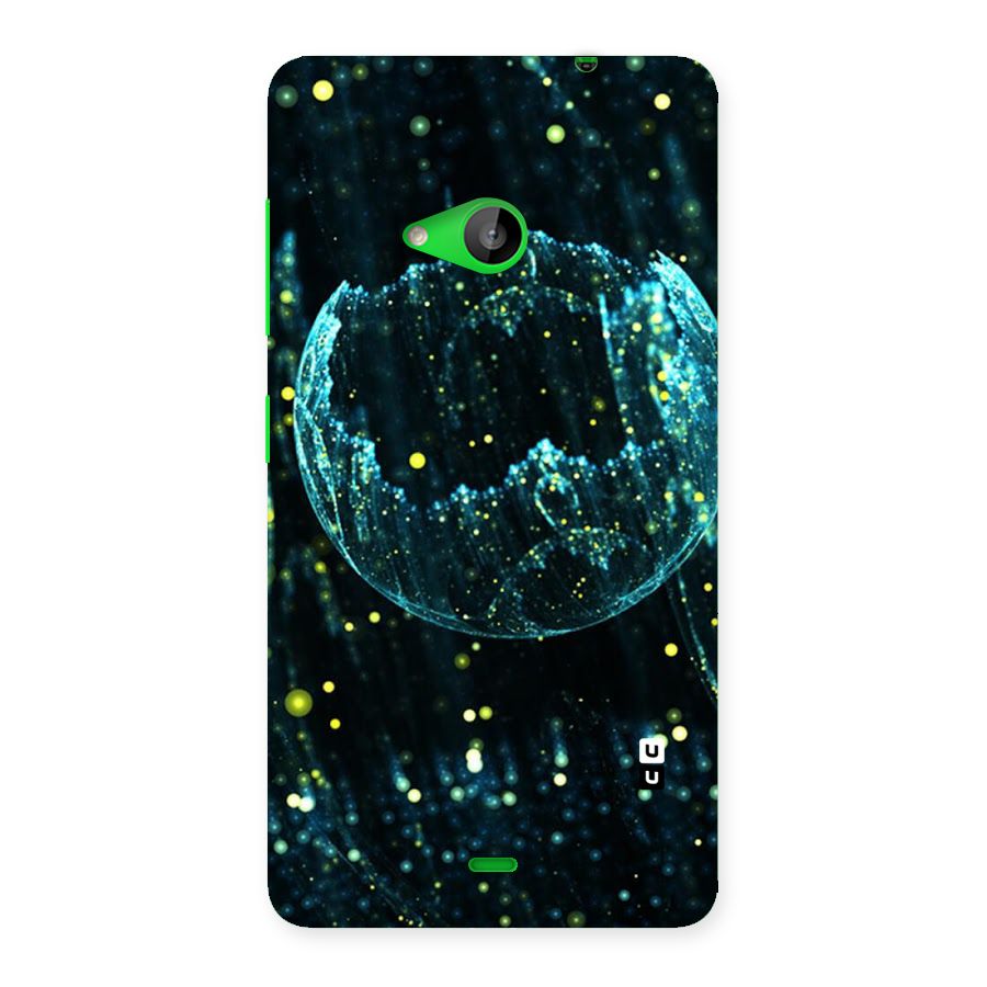 Yellow Rain Back Case for Lumia 535
