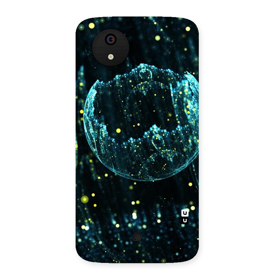 Yellow Rain Back Case for Micromax Canvas A1