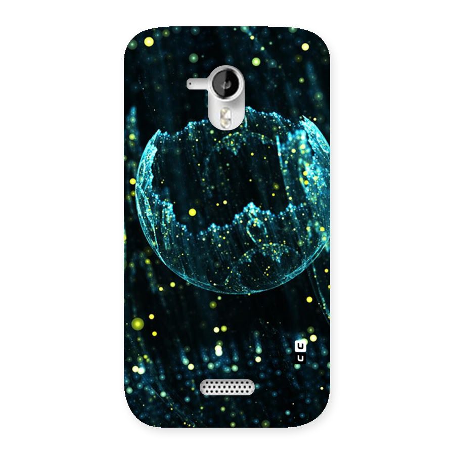 Yellow Rain Back Case for Micromax Canvas HD A116