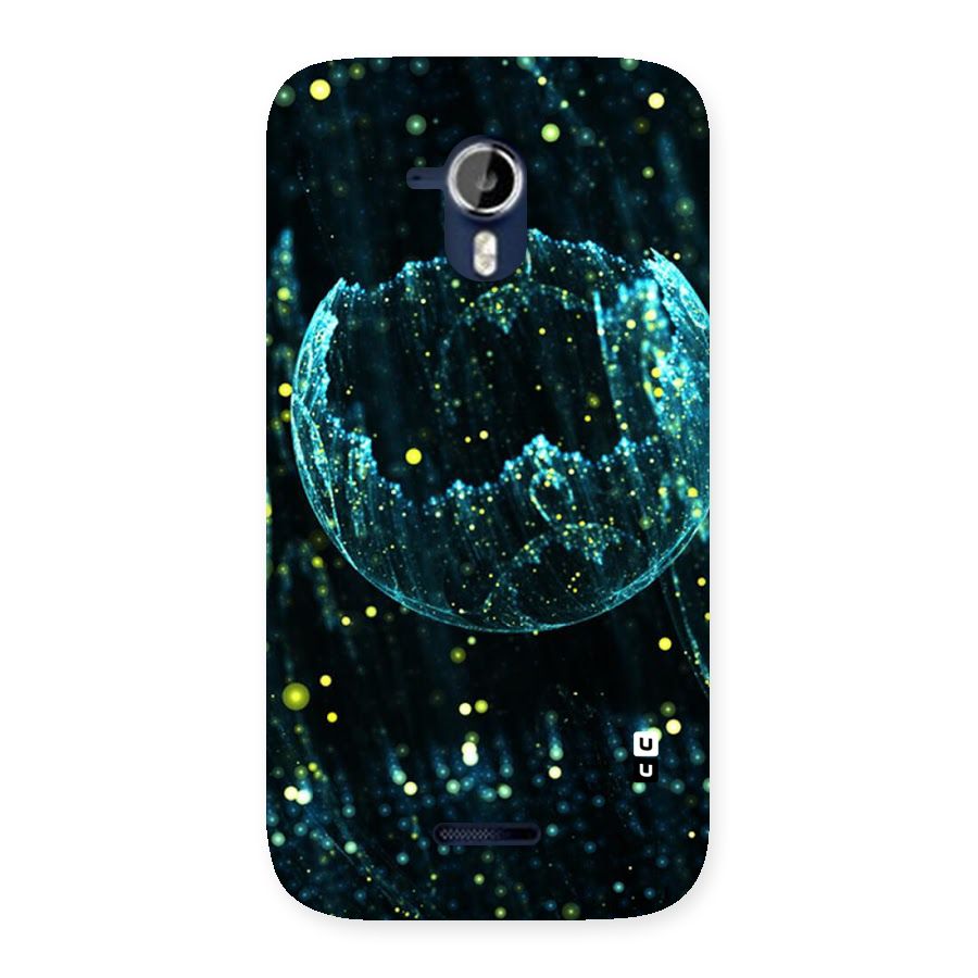 Yellow Rain Back Case for Micromax Canvas Magnus A117