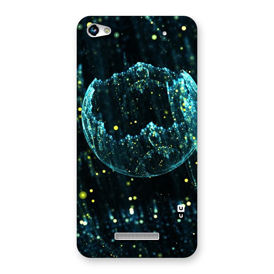 Yellow Rain Back Case for Micromax Hue 2