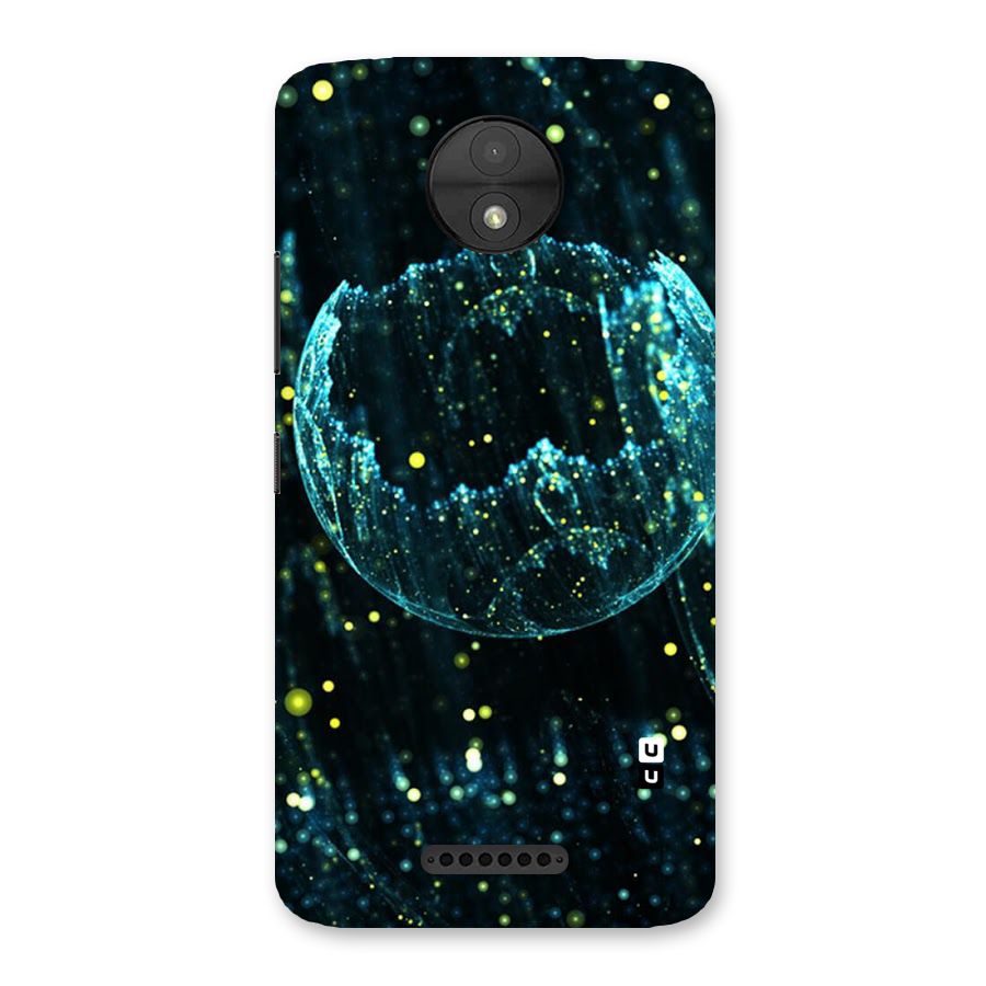 Yellow Rain Back Case for Moto C