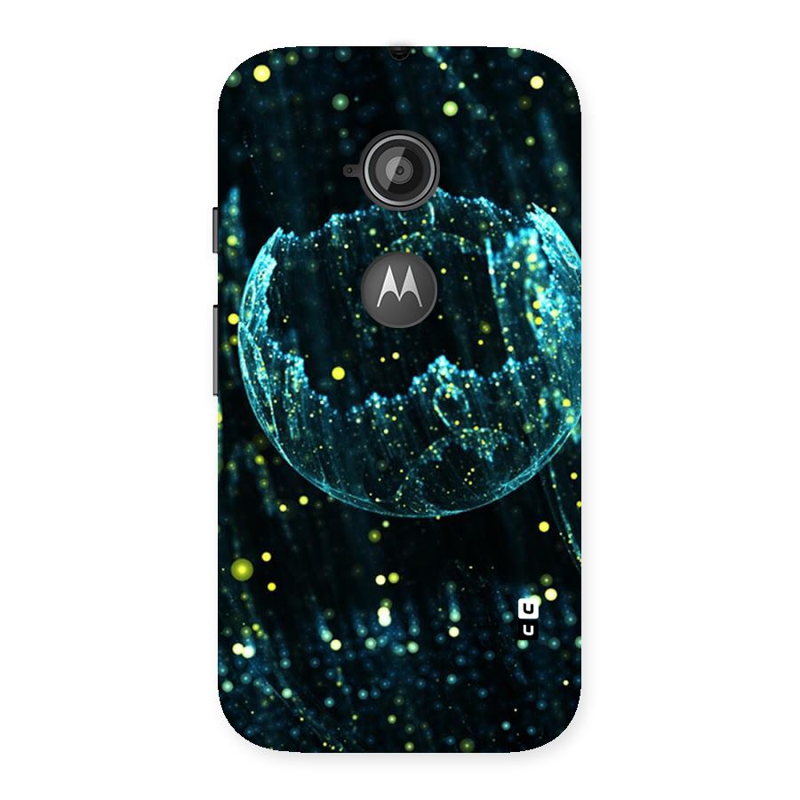Yellow Rain Back Case for Moto E 2nd Gen