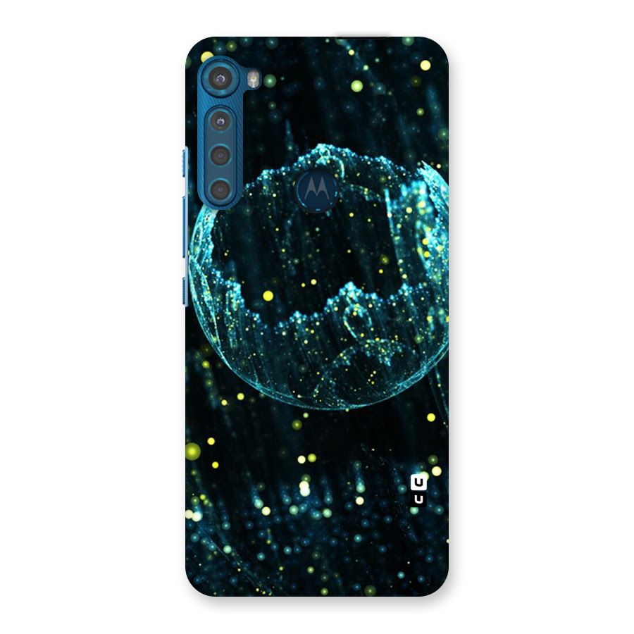 Yellow Rain Back Case for Motorola One Fusion Plus