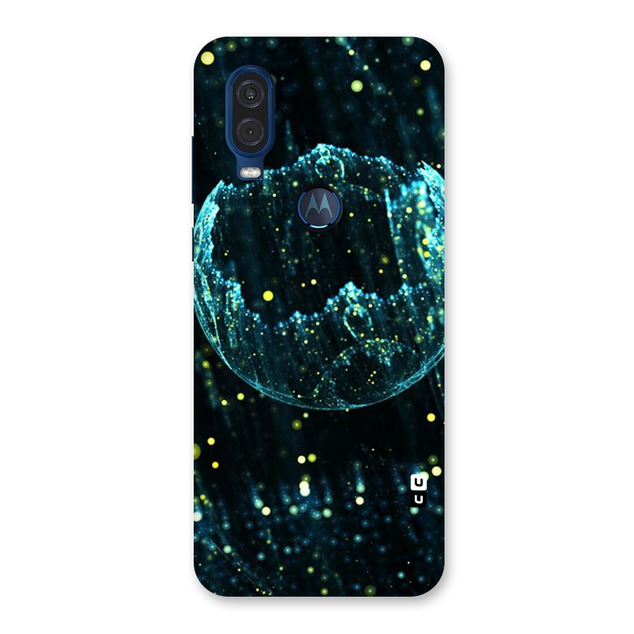 Yellow Rain Back Case for Motorola One Vision