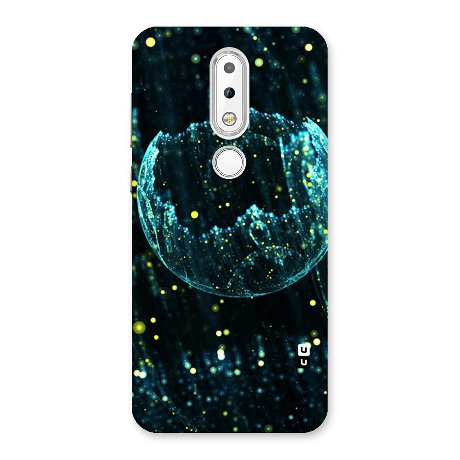 Yellow Rain Back Case for Nokia 6.1 Plus