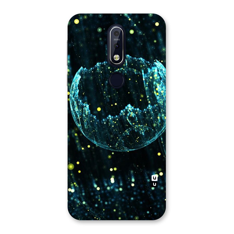Yellow Rain Back Case for Nokia 7.1