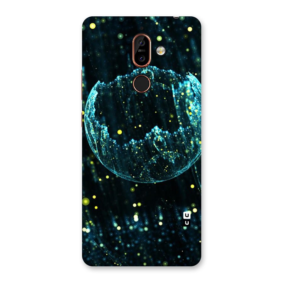 Yellow Rain Back Case for Nokia 7 Plus