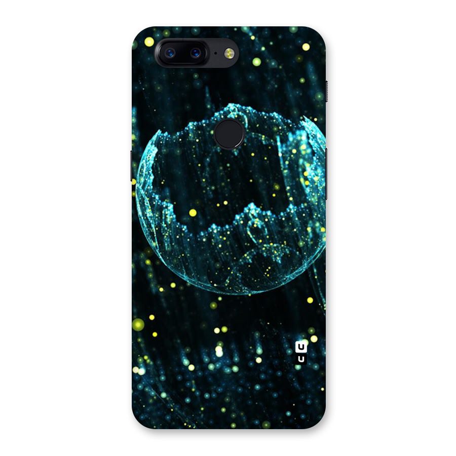 Yellow Rain Back Case for OnePlus 5T