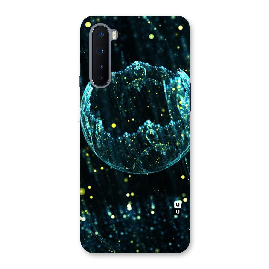 Yellow Rain Back Case for OnePlus Nord