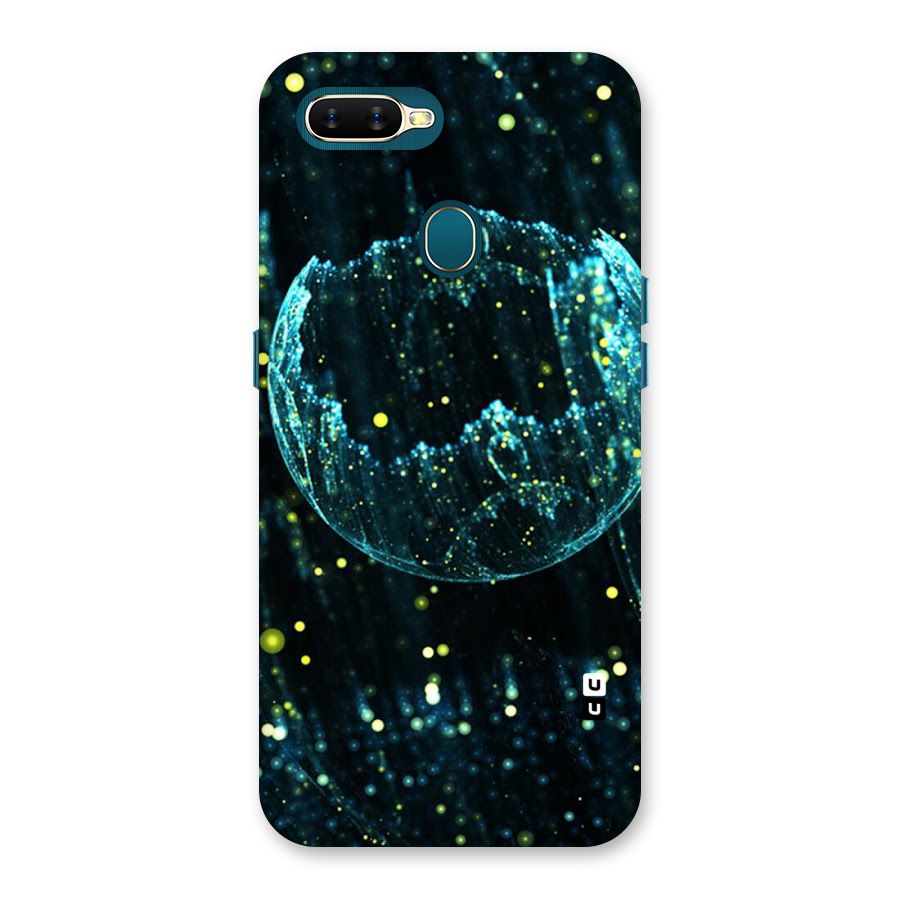 Yellow Rain Back Case for Oppo A11k