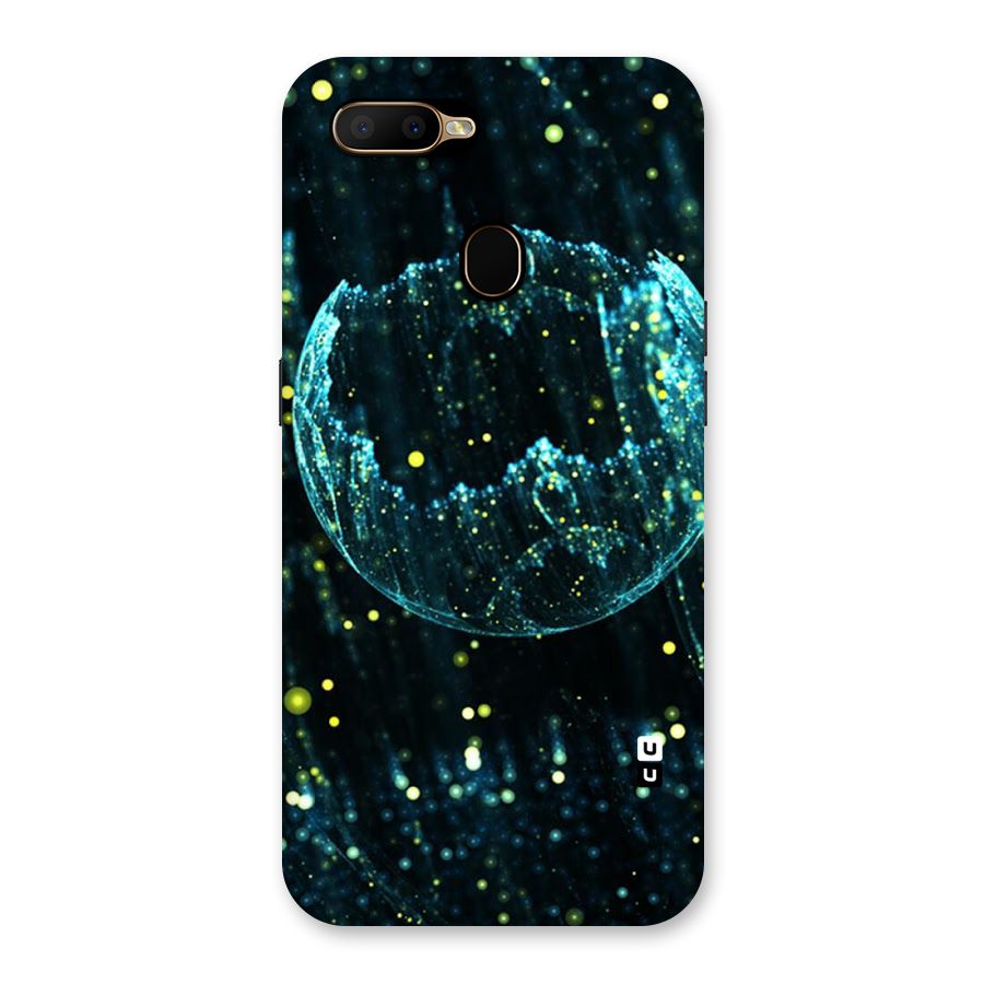 Yellow Rain Back Case for Oppo A5s