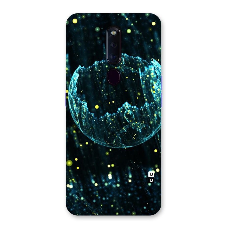 Yellow Rain Back Case for Oppo F11 Pro