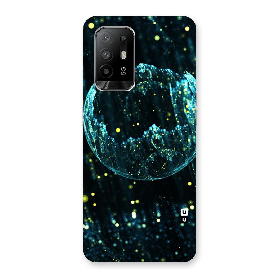 Yellow Rain Back Case for Oppo F19 Pro Plus 5G