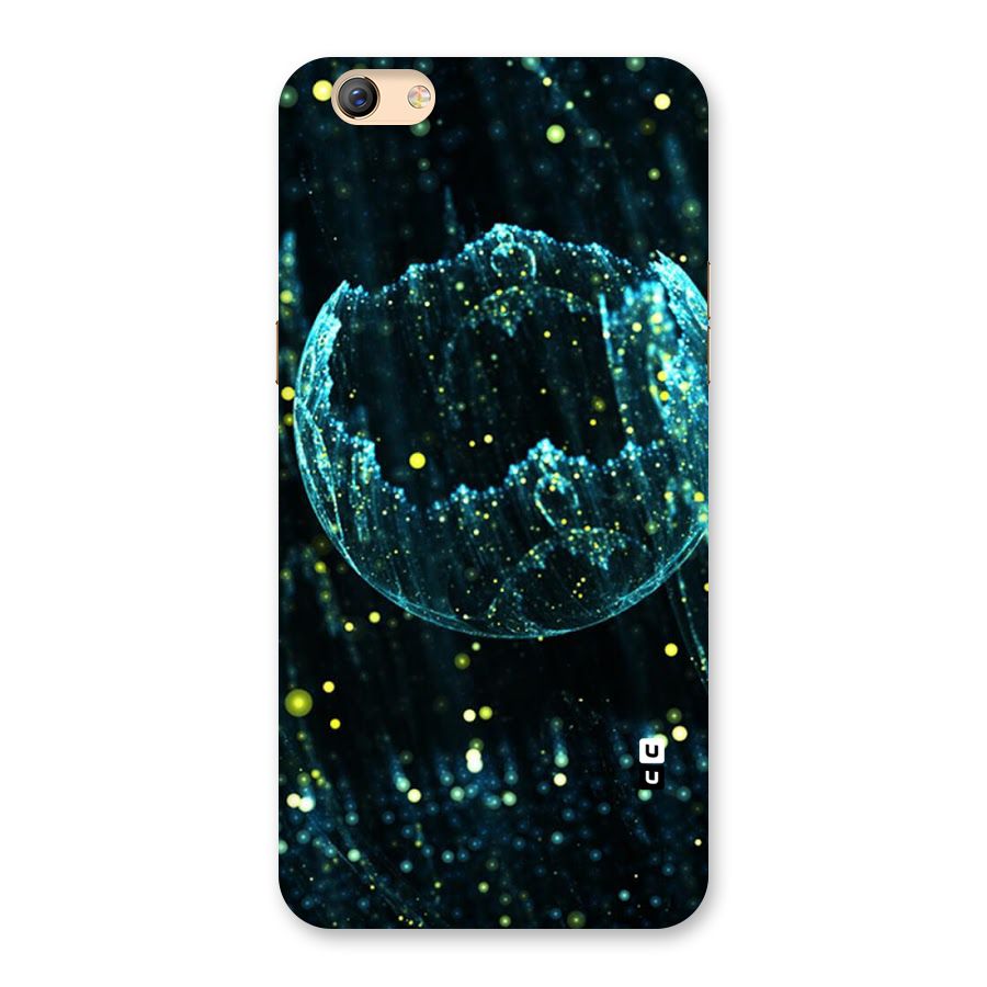Yellow Rain Back Case for Oppo F3 Plus