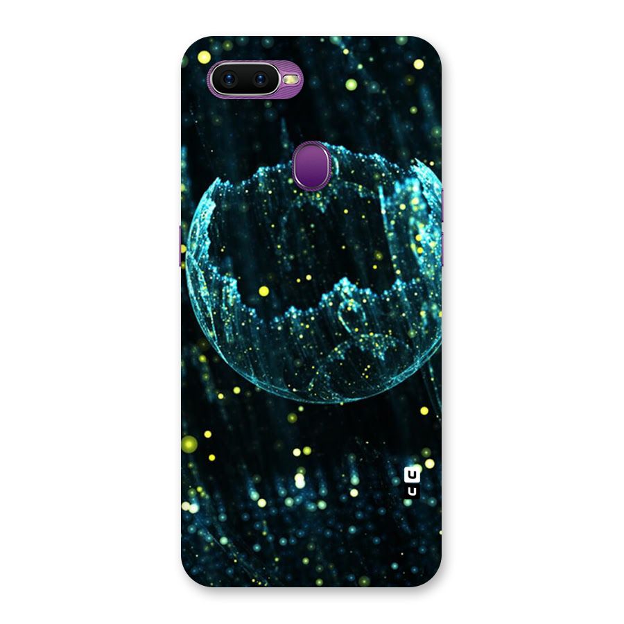 Yellow Rain Back Case for Oppo F9