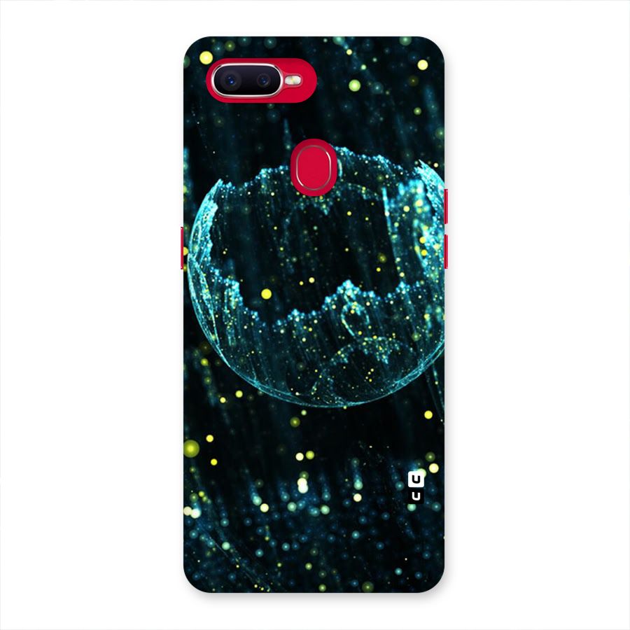 Yellow Rain Back Case for Oppo F9 Pro