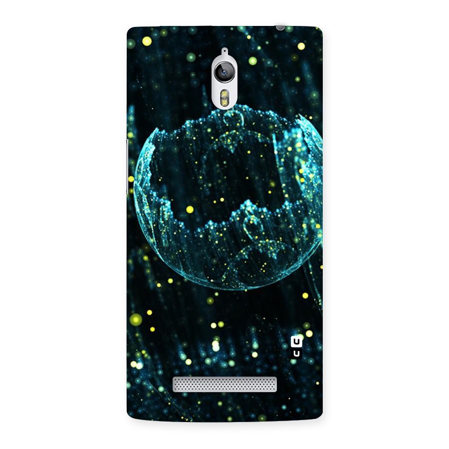 Yellow Rain Back Case for Oppo Find 7