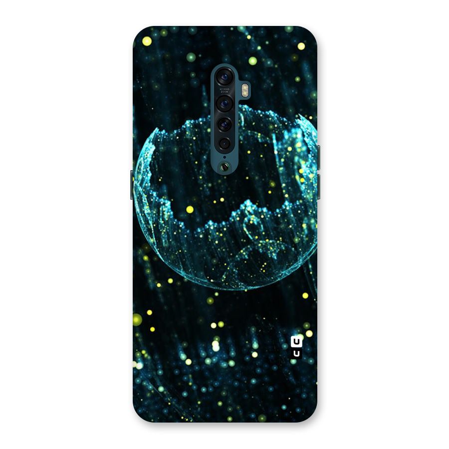 Yellow Rain Back Case for Oppo Reno2