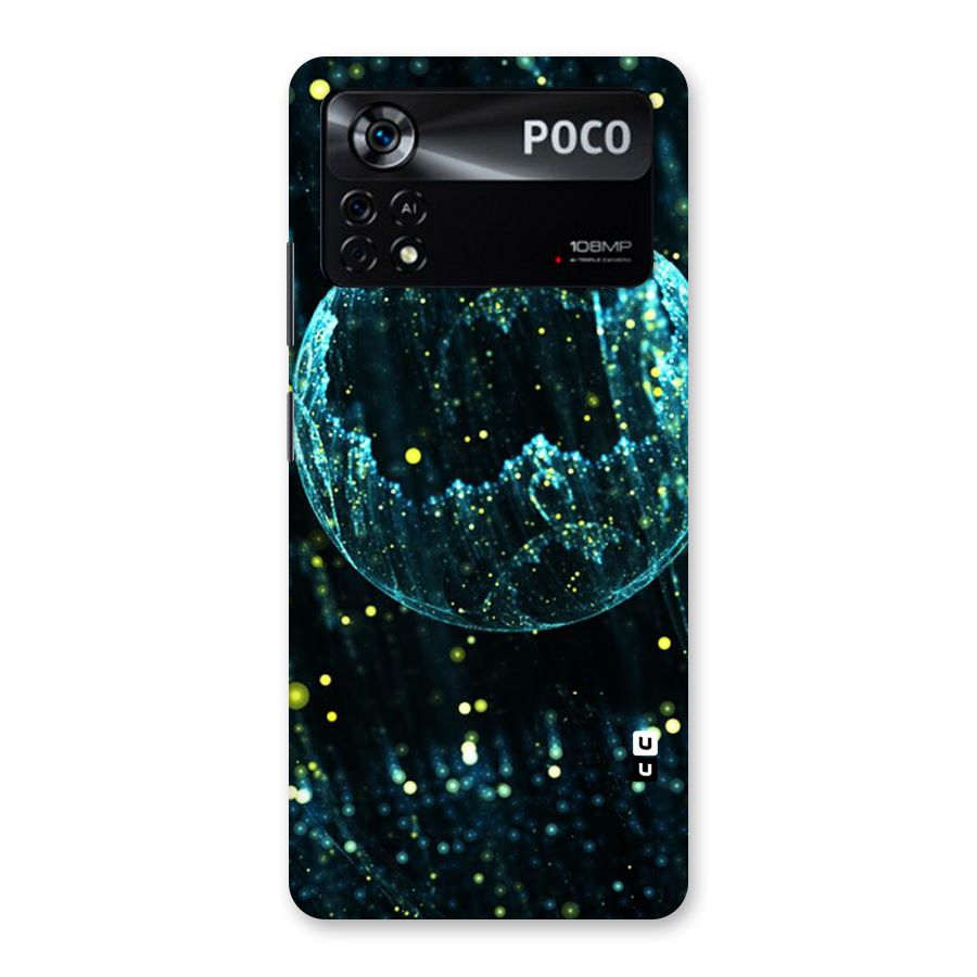 Yellow Rain Back Case for Poco X4 Pro 5G