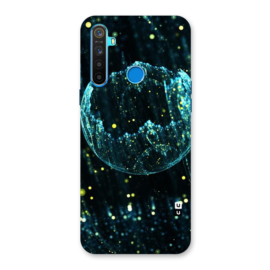 Yellow Rain Back Case for Realme 5s