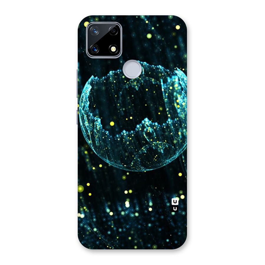 Yellow Rain Back Case for Realme Narzo 20