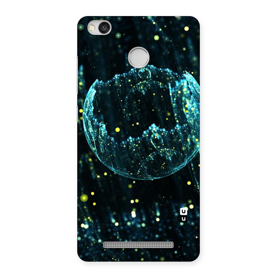 Yellow Rain Back Case for Redmi 3S Prime