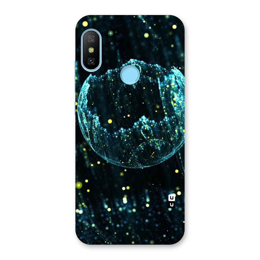 Yellow Rain Back Case for Redmi 6 Pro