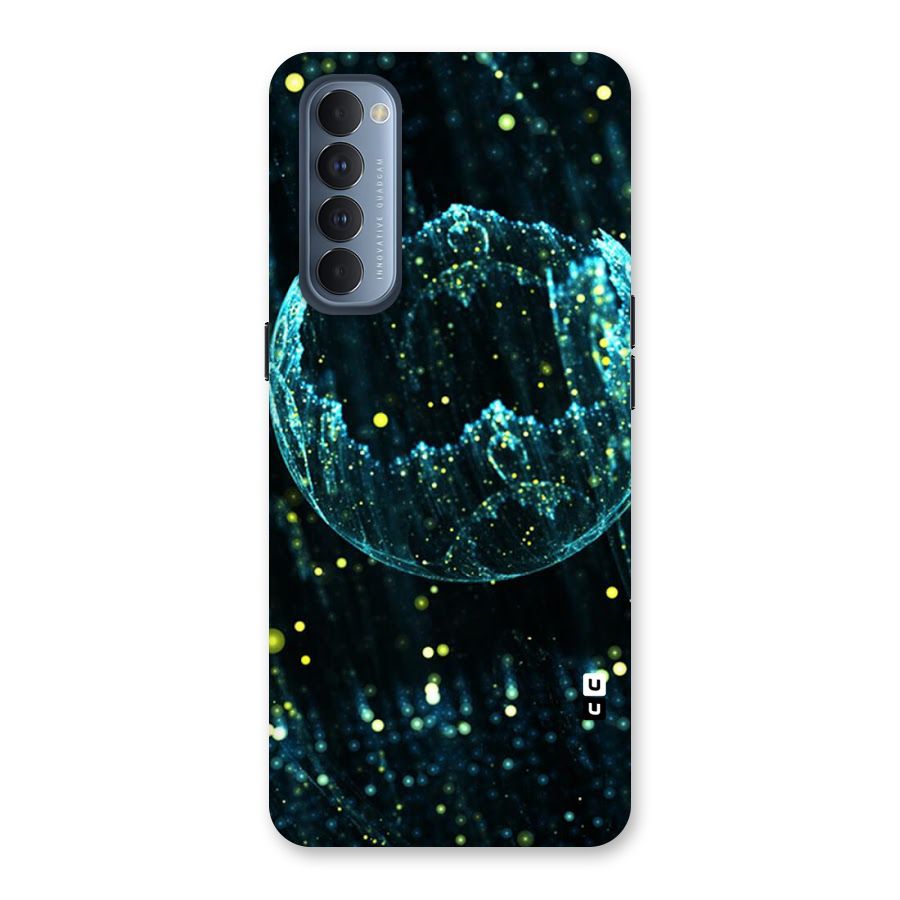 Yellow Rain Back Case for Reno4 Pro