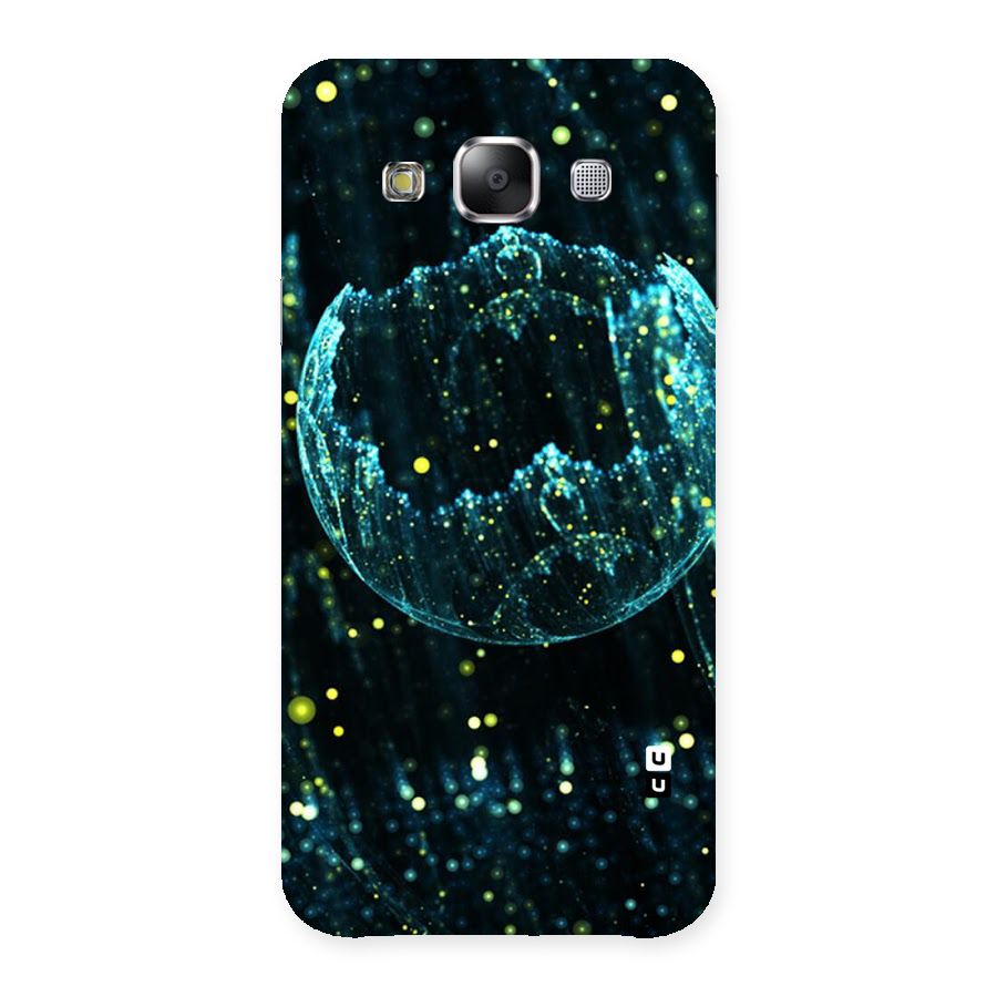 Yellow Rain Back Case for Samsung Galaxy E5