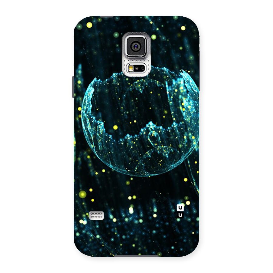 Yellow Rain Back Case for Samsung Galaxy S5