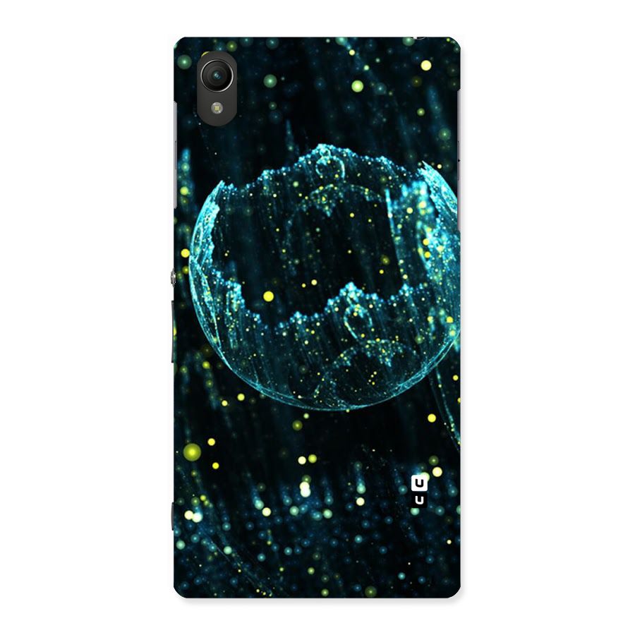 Yellow Rain Back Case for Sony Xperia Z1