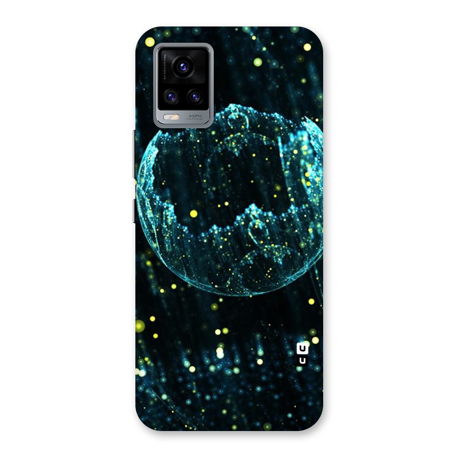 Yellow Rain Back Case for Vivo V20