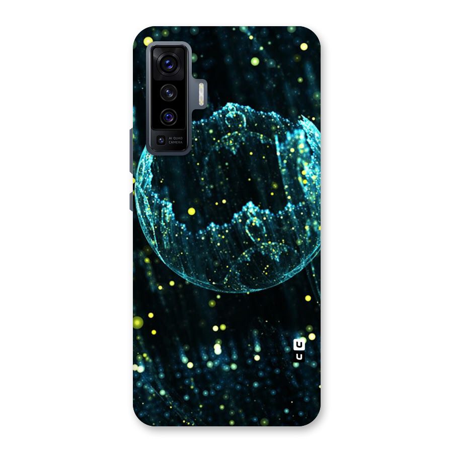 Yellow Rain Back Case for Vivo X50