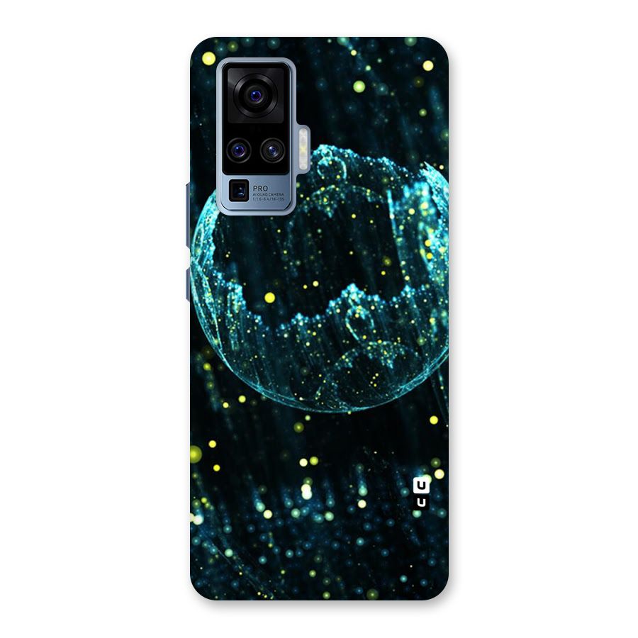 Yellow Rain Back Case for Vivo X50 Pro
