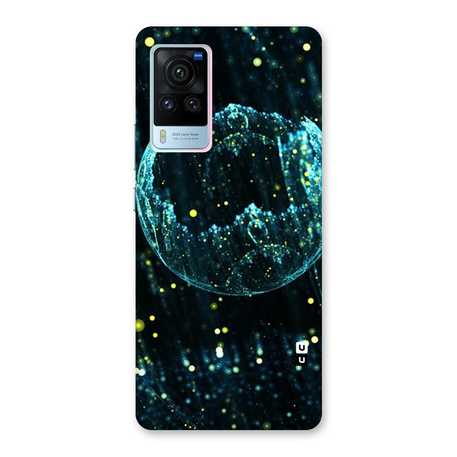 Yellow Rain Back Case for Vivo X60 Pro
