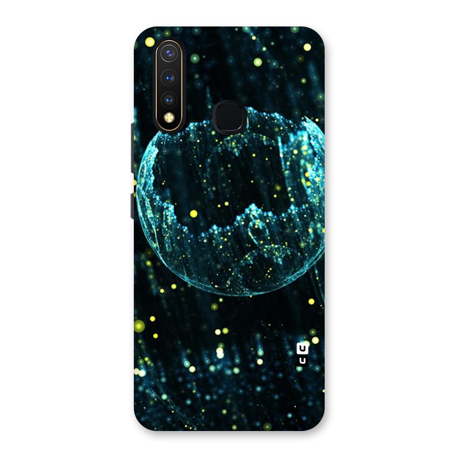 Yellow Rain Back Case for Vivo Y19