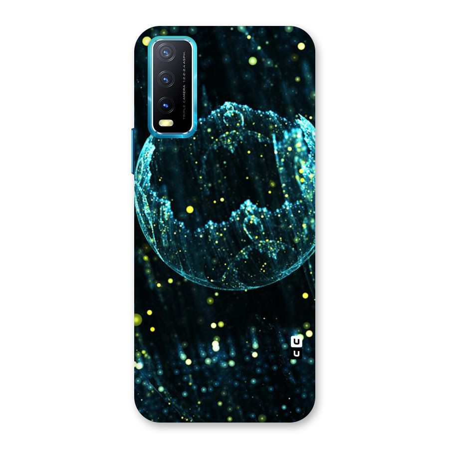 Yellow Rain Back Case for Vivo Y20A
