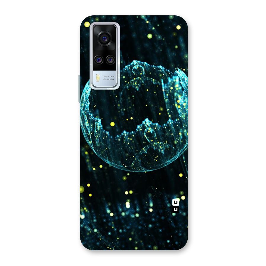Yellow Rain Back Case for Vivo Y31