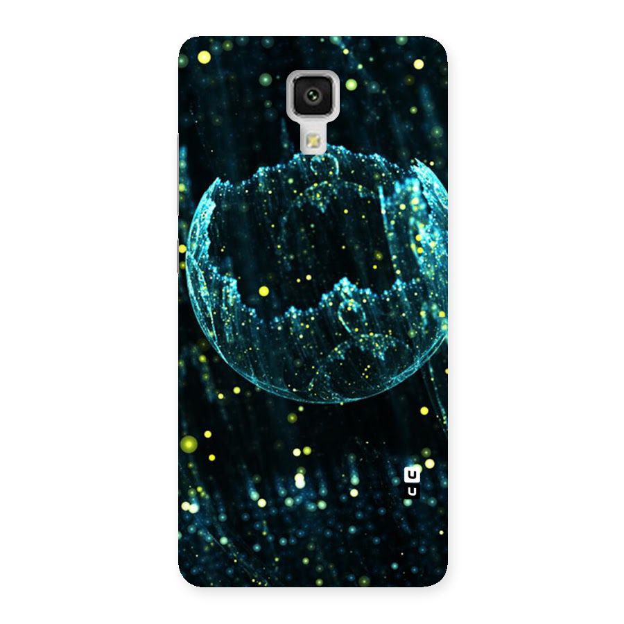Yellow Rain Back Case for Xiaomi Mi 4