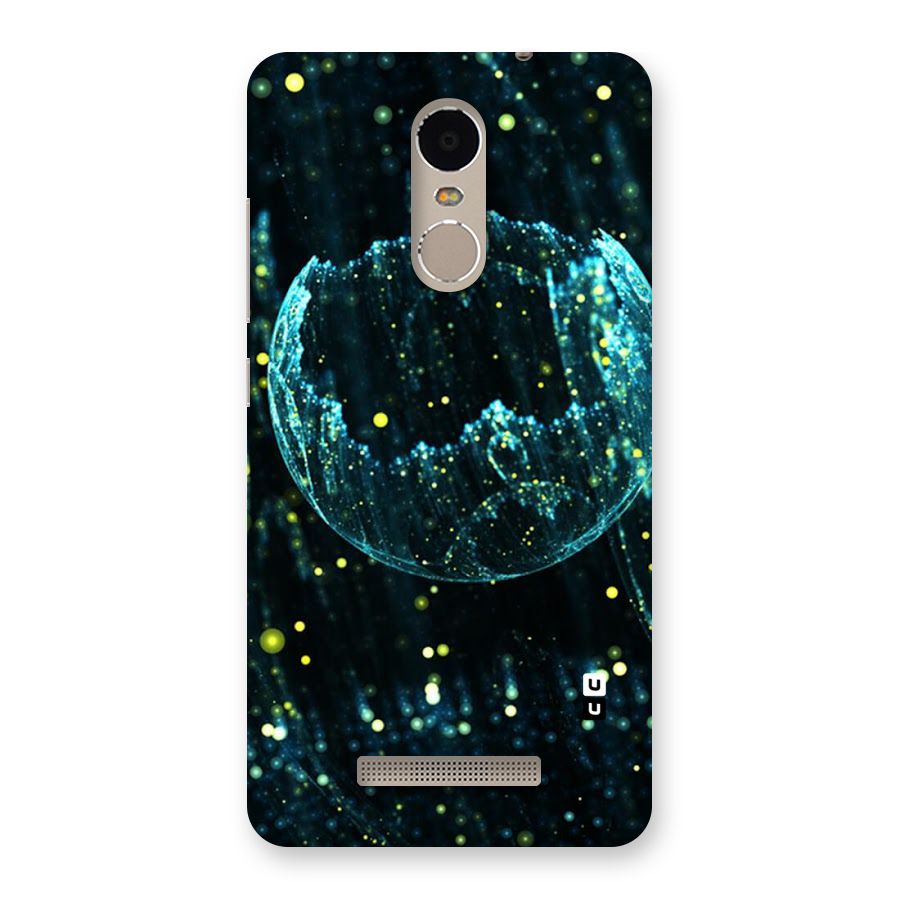 Yellow Rain Back Case for Xiaomi Redmi Note 3