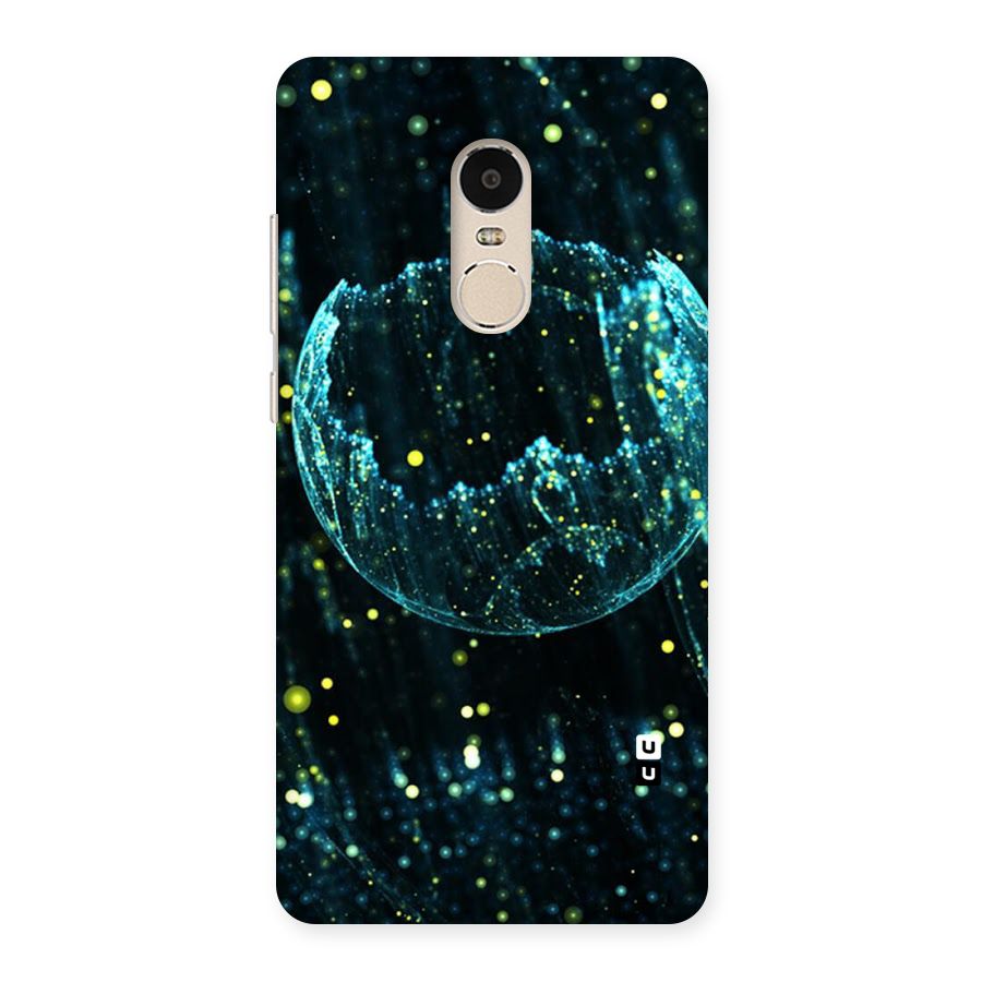 Yellow Rain Back Case for Xiaomi Redmi Note 4