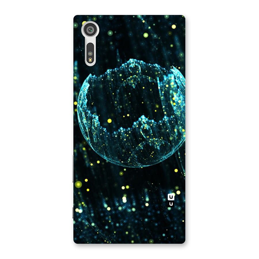 Yellow Rain Back Case for Xperia XZ