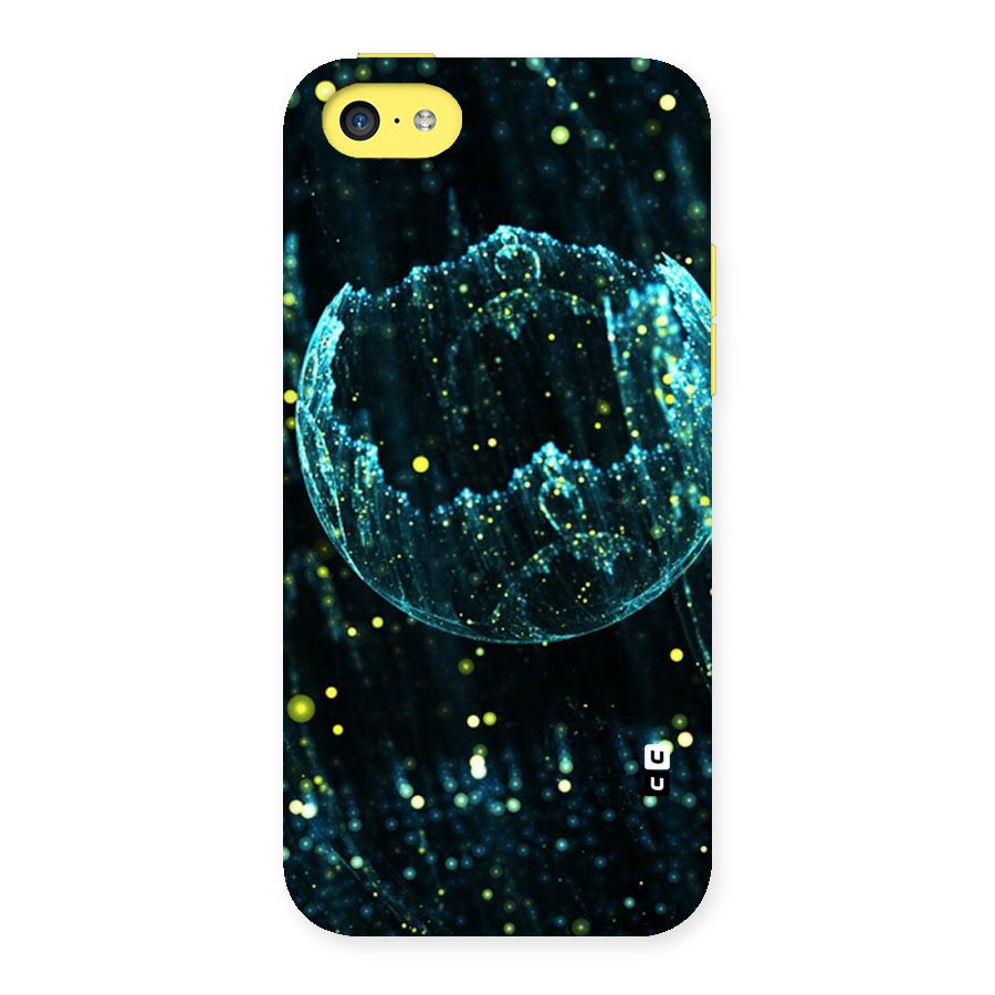 Yellow Rain Back Case for iPhone 5C