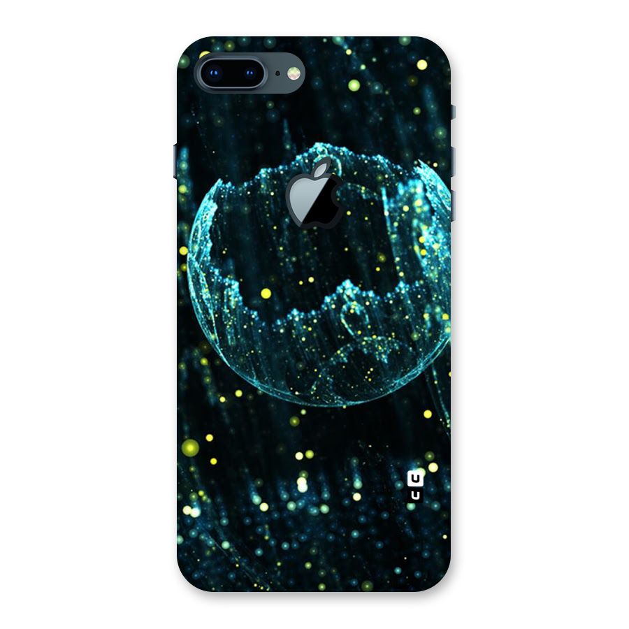 Yellow Rain Back Case for iPhone 7 Plus Apple Cut